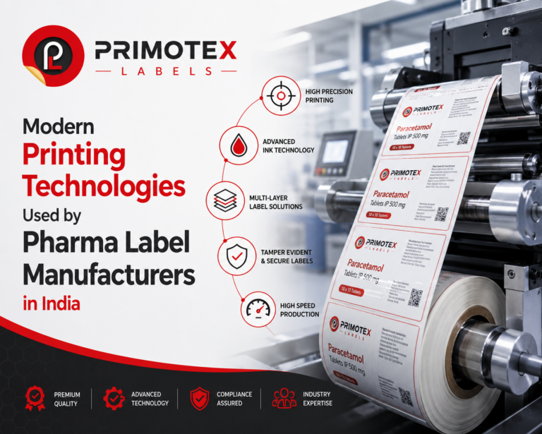 Pharmaceutical label manufacturers India
