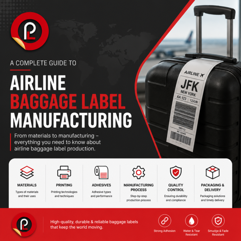 Airline Baggage Label Manufacturing
