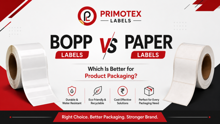 BOPP Labels and Paper Labels