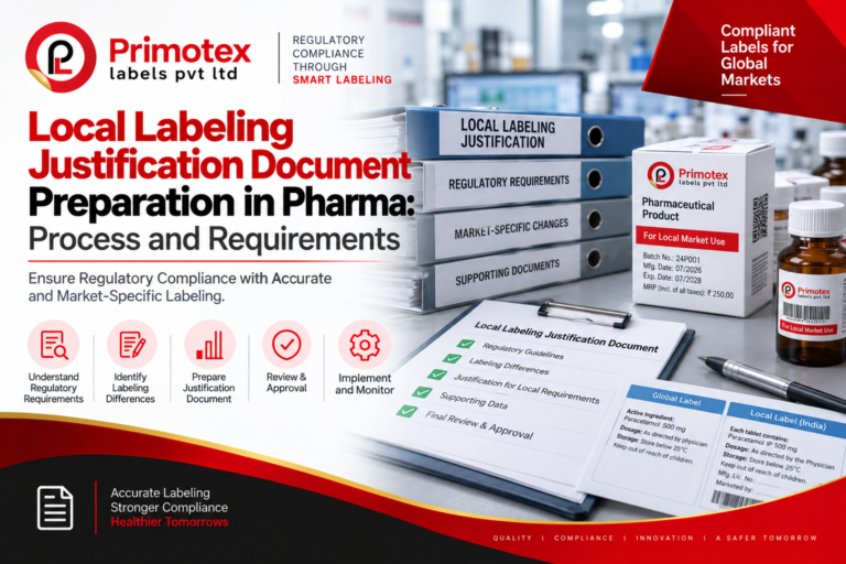 local labeling justification document