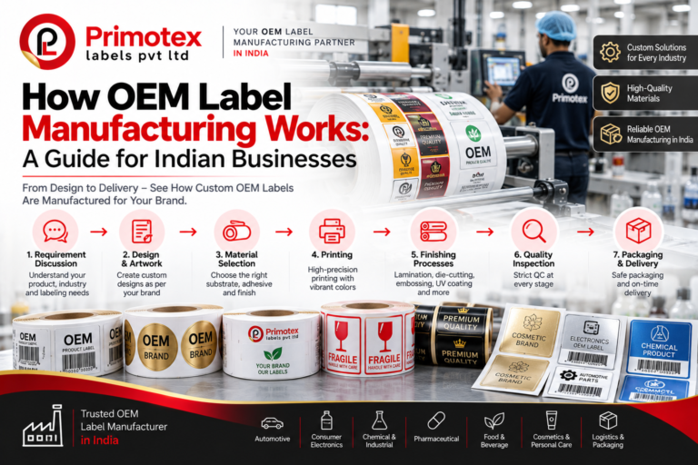 OEM label manufacturers India